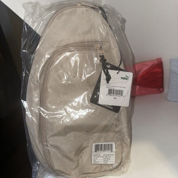 PUMA EVERCAT Myriad Women's Slingback Bag, Light Beige NWT SOLD OUT - Picture 4 of 7